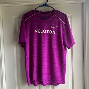 NIKE Mens Peloton T Shirt Dri-Fit